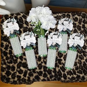 Pearl bouquet wraps
